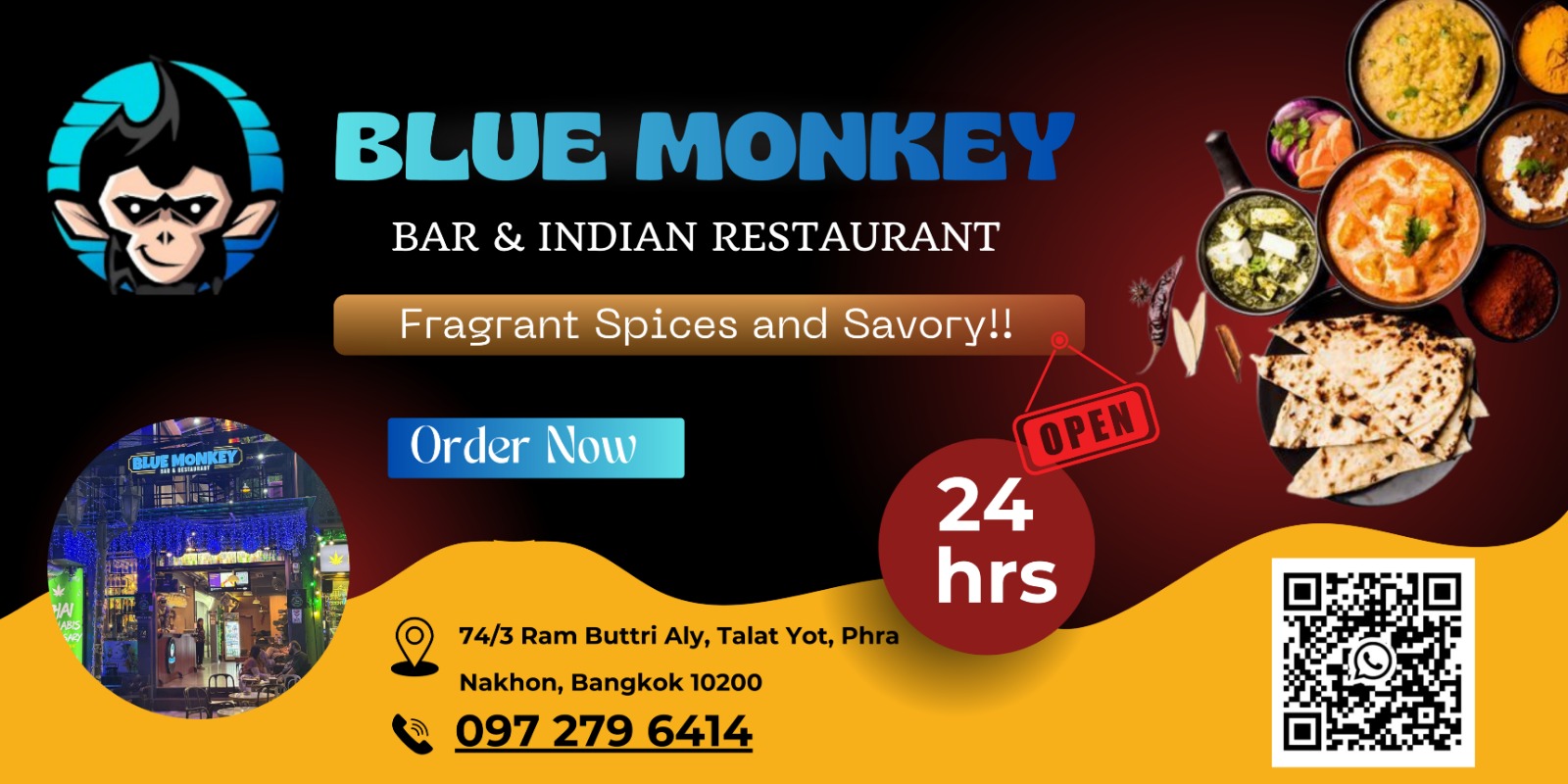 Blue Monkey Bar and Indian