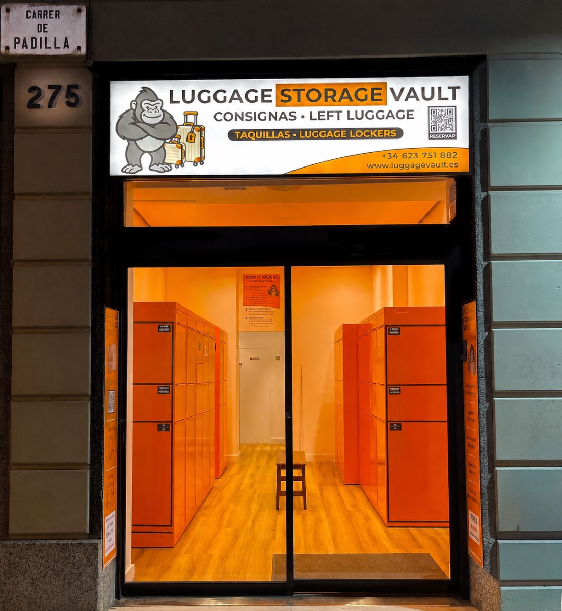 Luggage Storage Vault