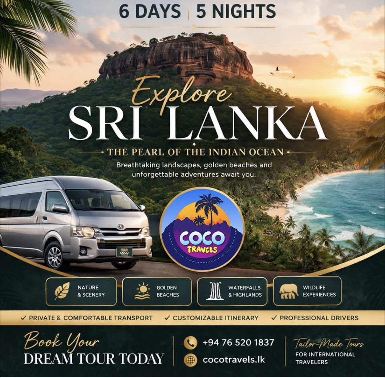Coco travels