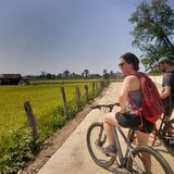 Wat Phu Khmer Temple by Bike