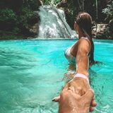 Island Gully Falls (Blue Hole)