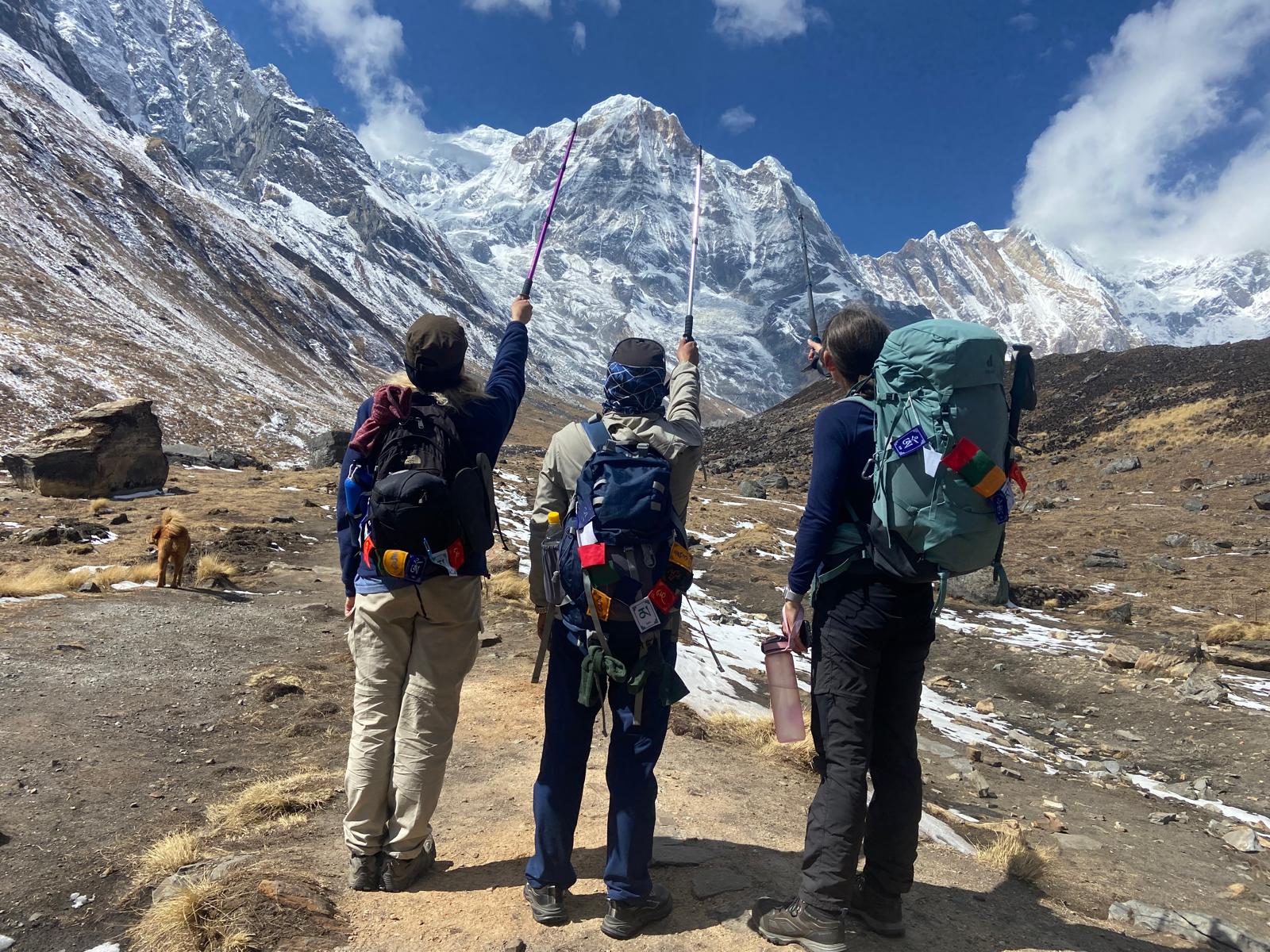 Trekkers Encounter Nepal